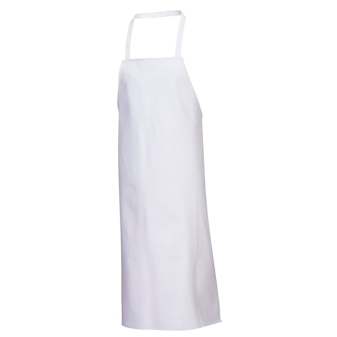 Food Industry Apron in White