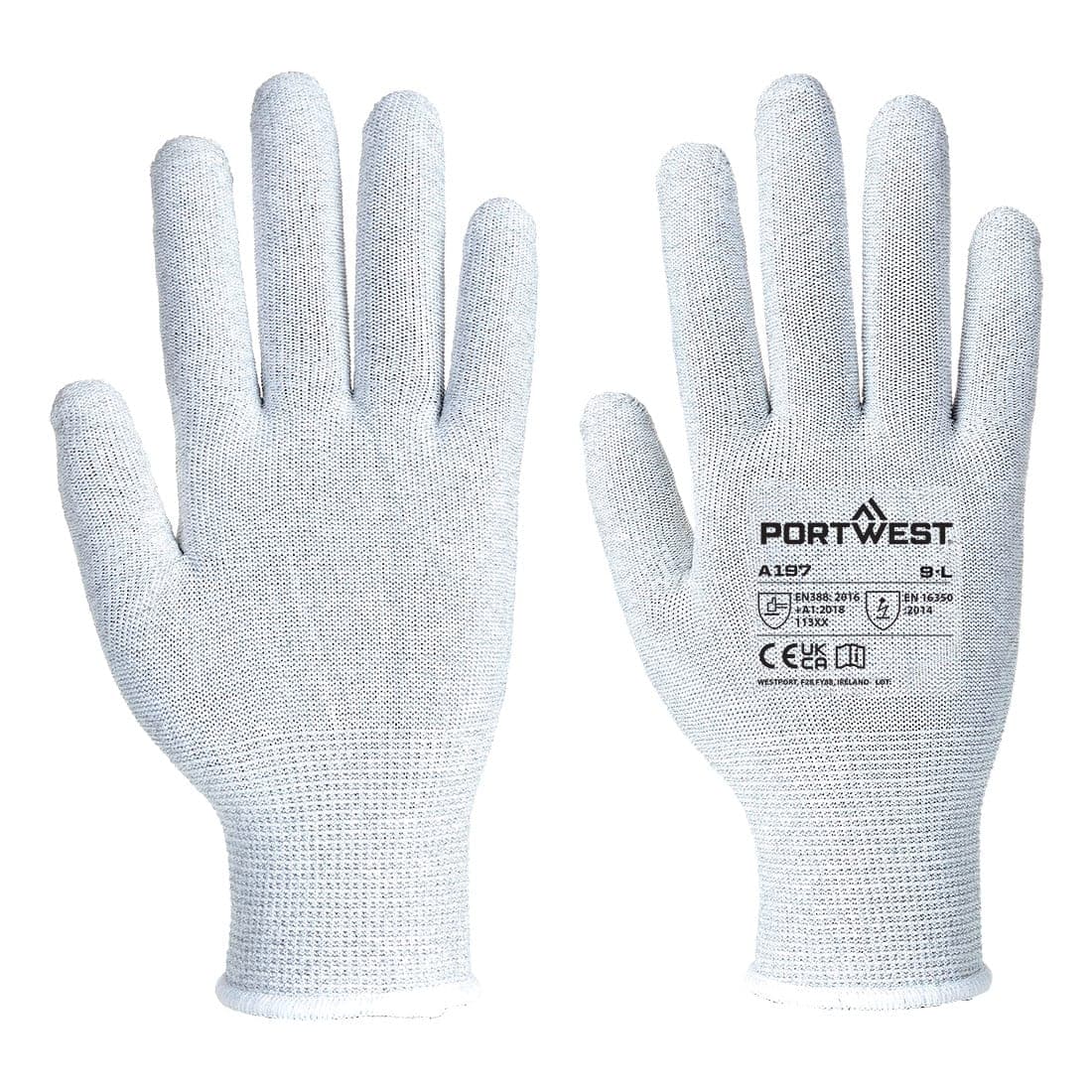 ESD 13 Liner Glove in Grey