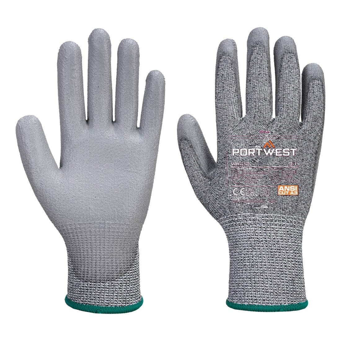 Cut C13 PU Glove in Grey