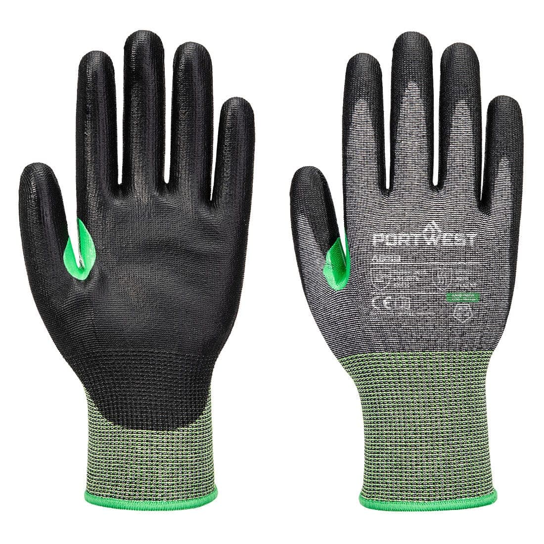 CS Cut C15 PU Glove in Grey/Black