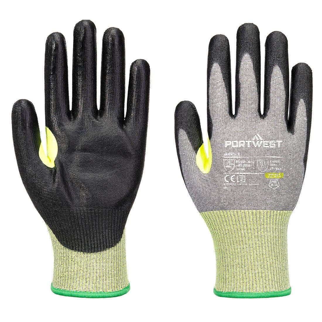 CS Cut E15 PU Glove in Grey/Black