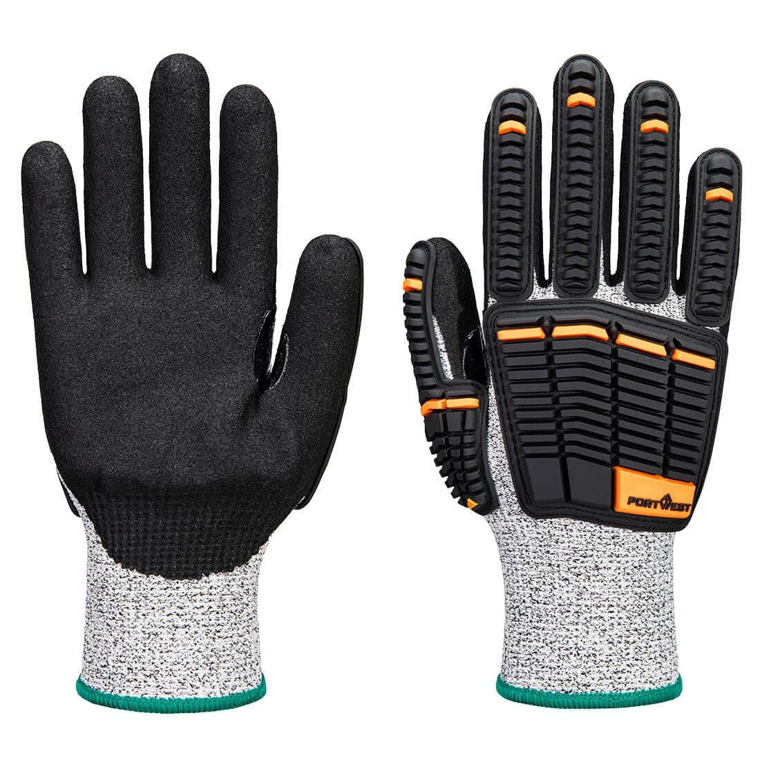 Impact C13 Nitrile Foam Glove in Grey/Black