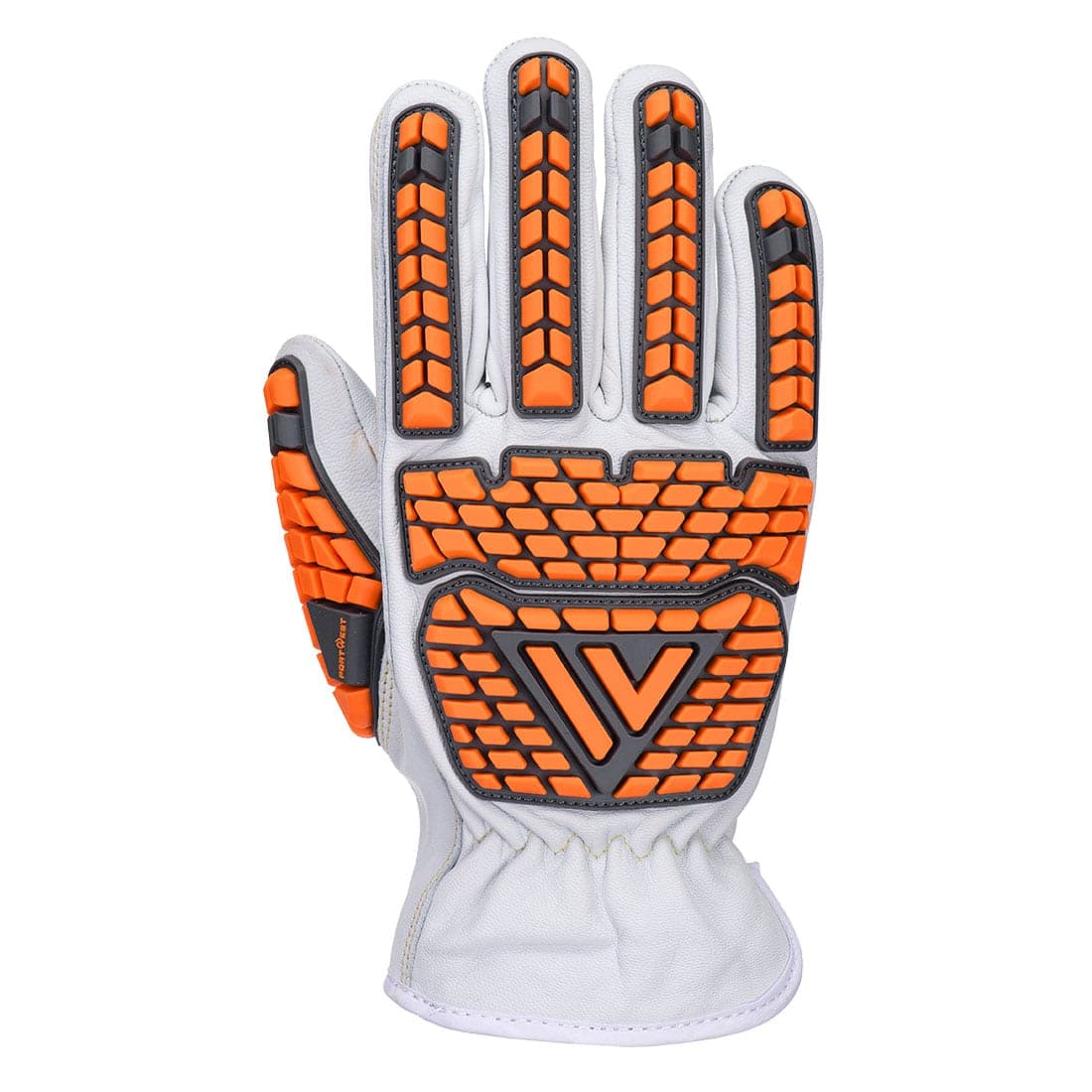 Goat Leather Impact Cut F Glove in White