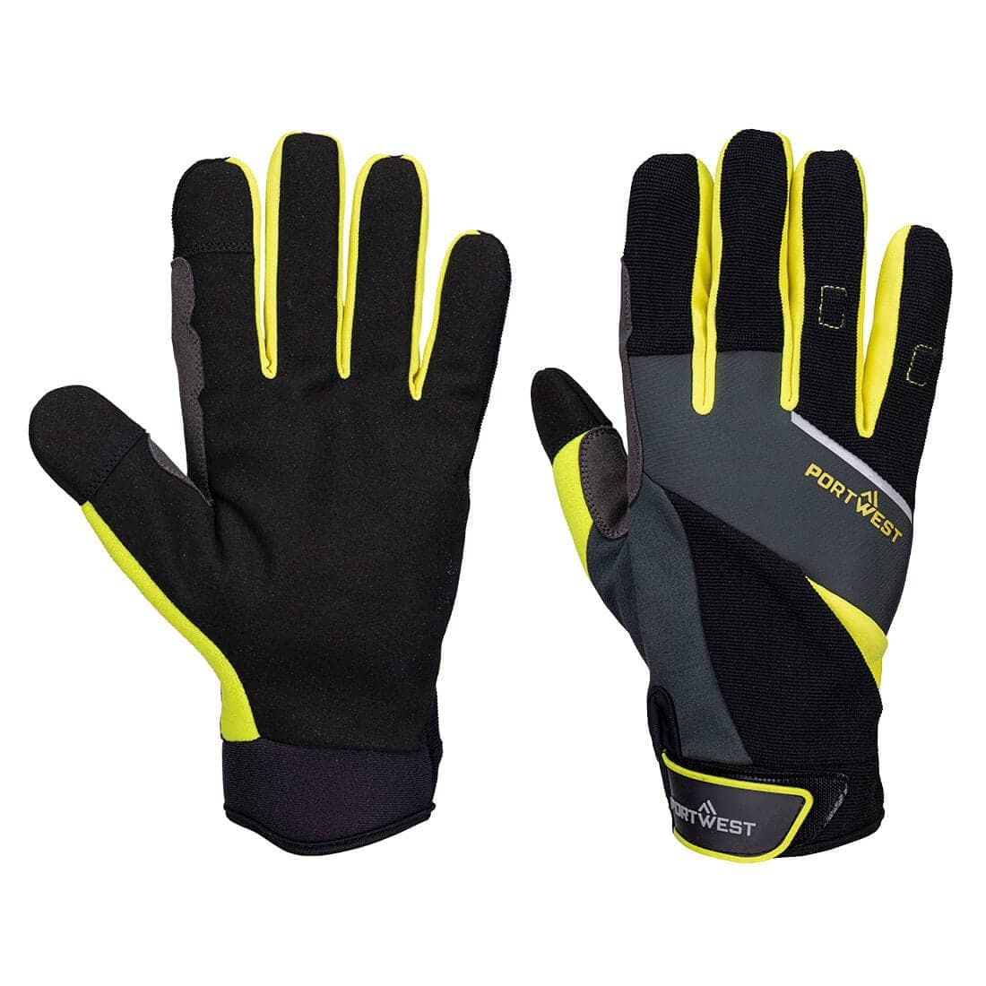 DX4 Mechanic B150 Glove in Black/Yellow
