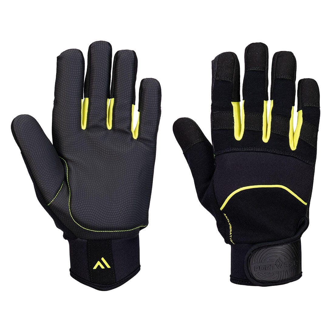 Anti-Vibration B600 PU Mechanical Glove in Black