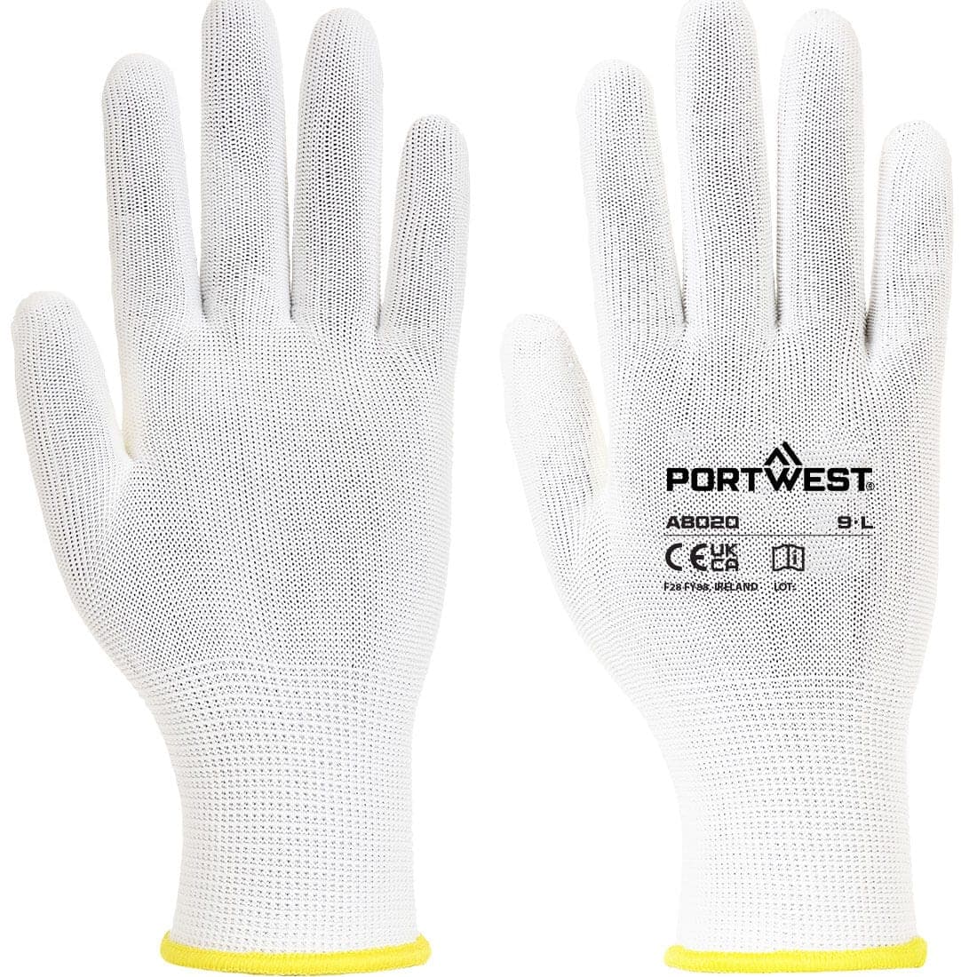 Liner 13 Assembly Glove Full Box (360 Pairs) in White