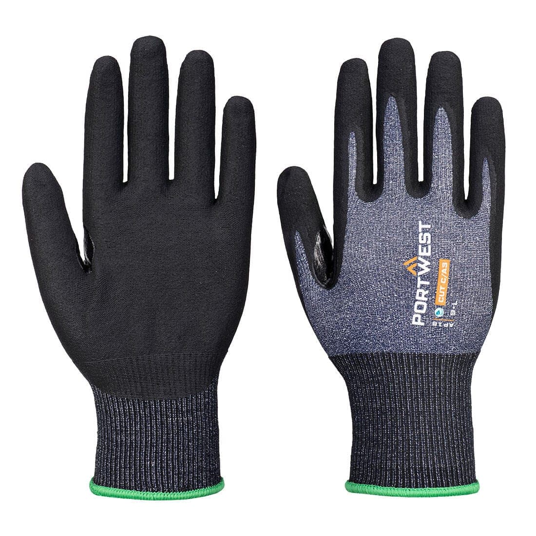SG Cut C15 Eco Nitrile Glove (Pk12) in Blue/Black