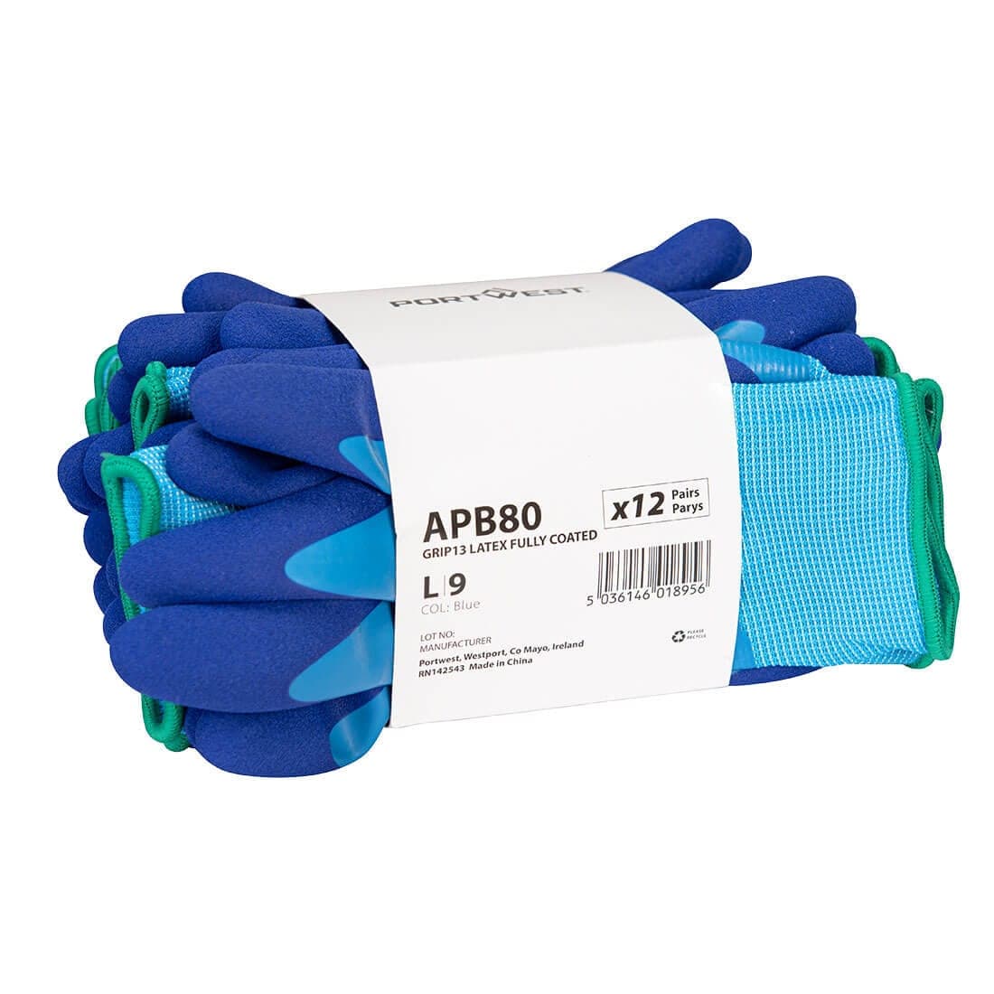 Grip 13 Latex Foam Essential Multipack (Pk12) in Blue