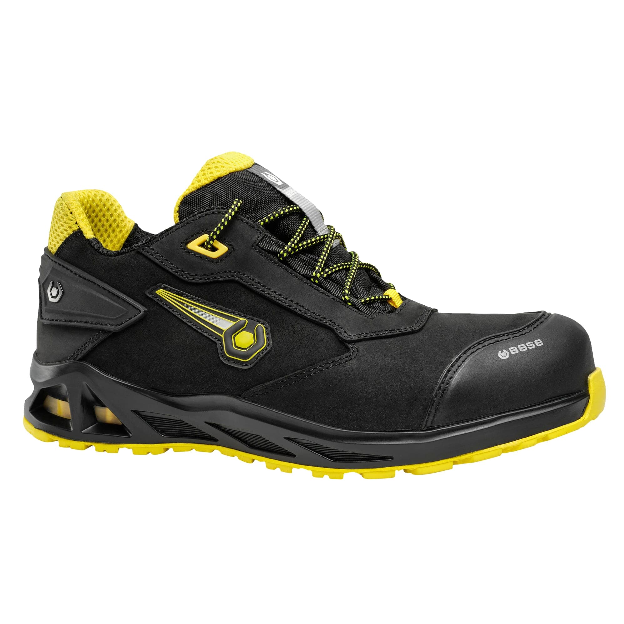 K-Hurry Shoe/K-Boogie Shoe S3L HRO FO SR in Black/Yellow