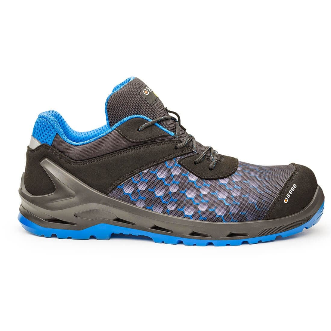 I-Robox Blue Shoe S3 ESD SRC in Grey/Cobalt