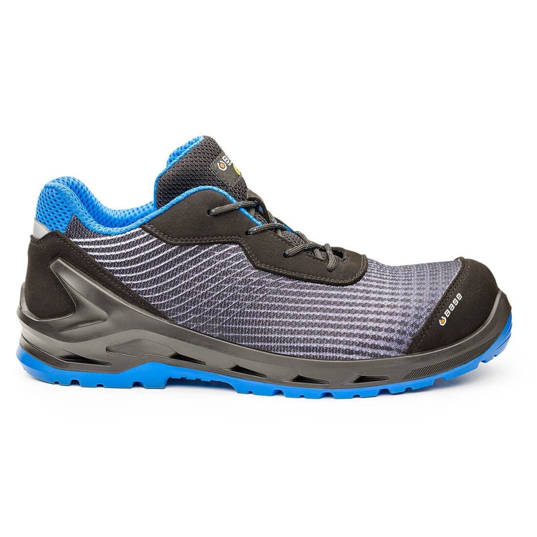 I-Cyber Shoe S1P ESD SRC in Black/Blue