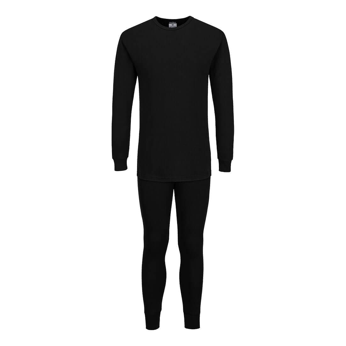 Thermal Base Layer Set in Black