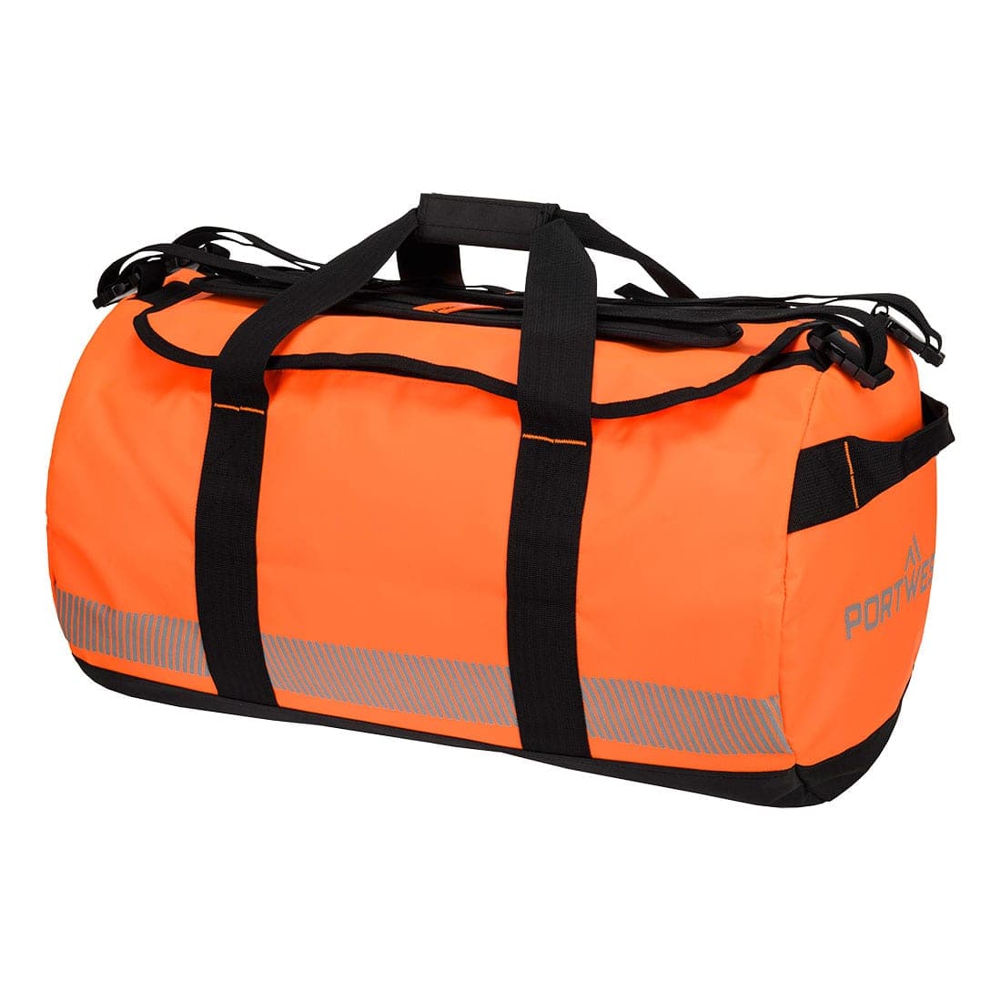 Hi-Vis Waterproof PVC Bag in Orange