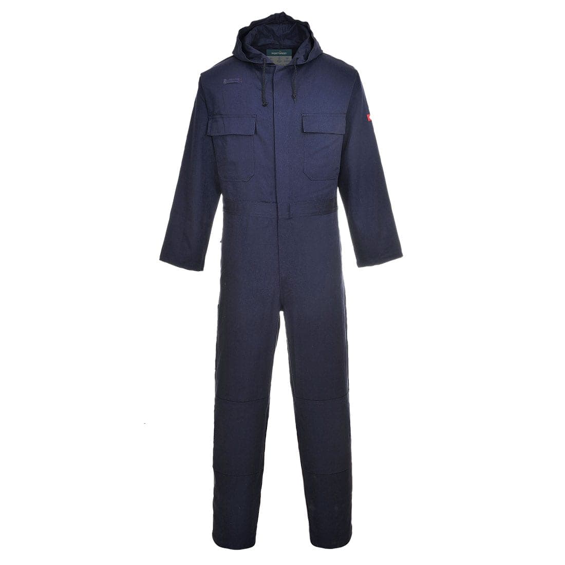 Bizweld Work FR Hooded Coverall in Navy