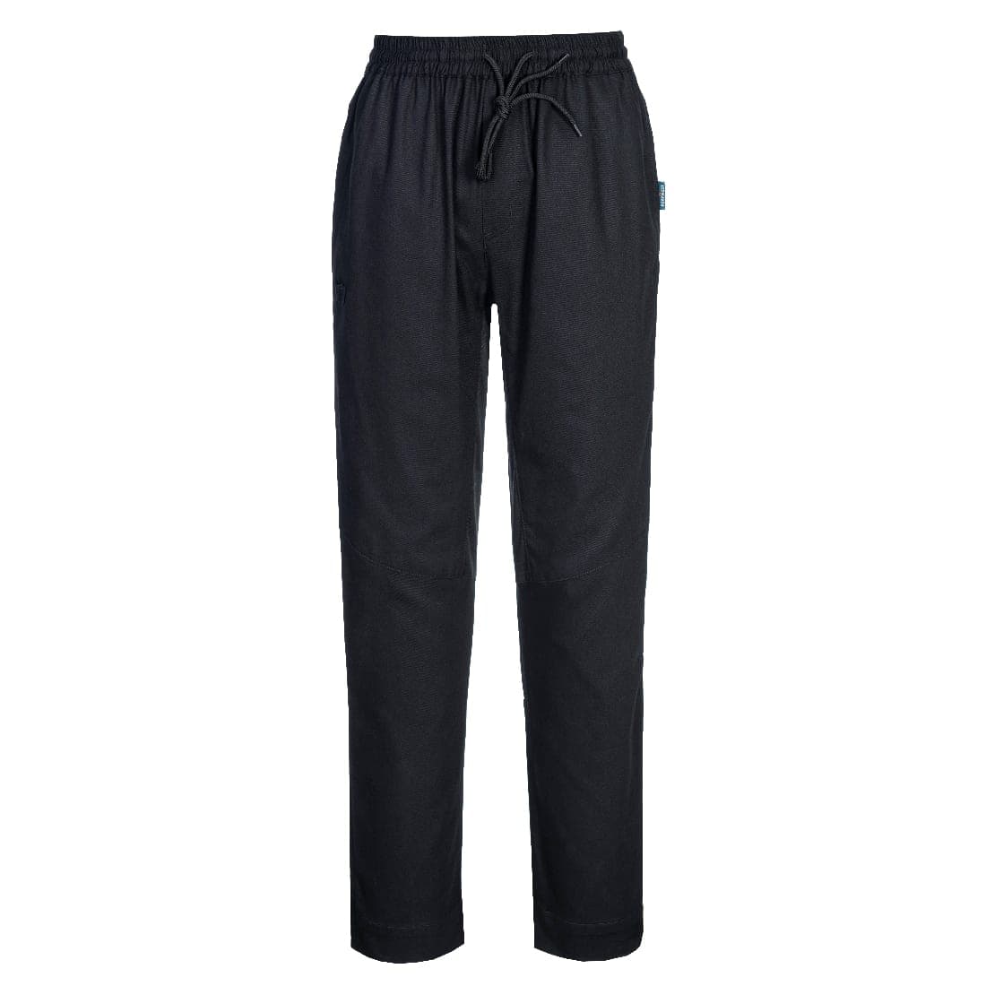 Chef's Cotton Mesh Air Pro Stretch Trousers in Black
