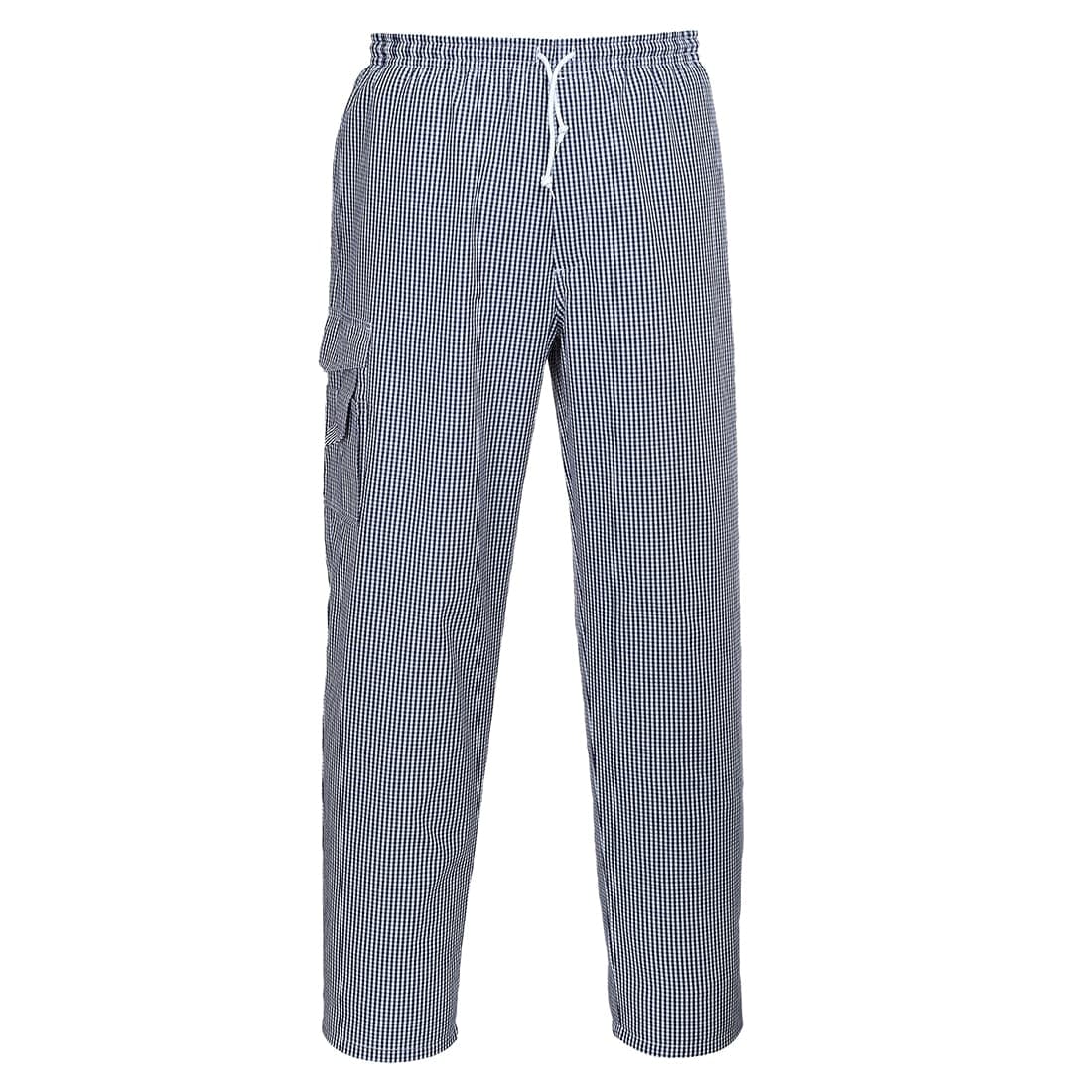 Chef's Chester Trousers in Blue Check