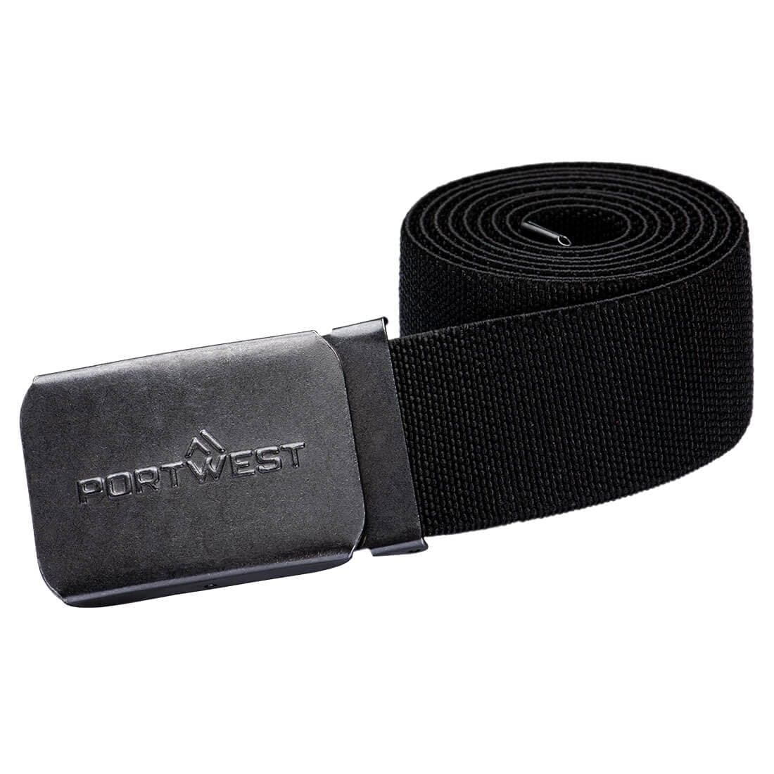 Elasticated Work Belt in Black