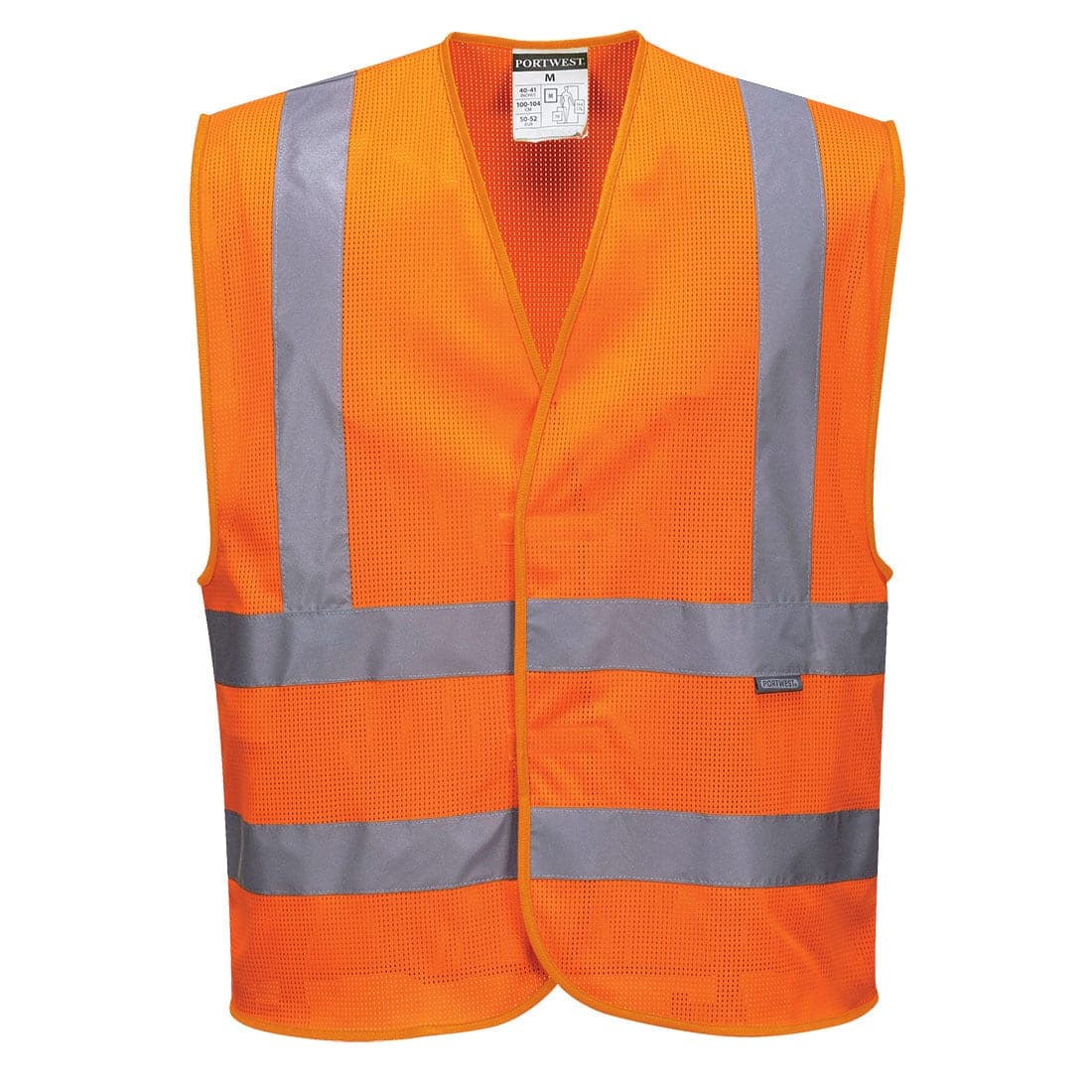 Hi-Vis Mesh Band and Brace Vest in Orange