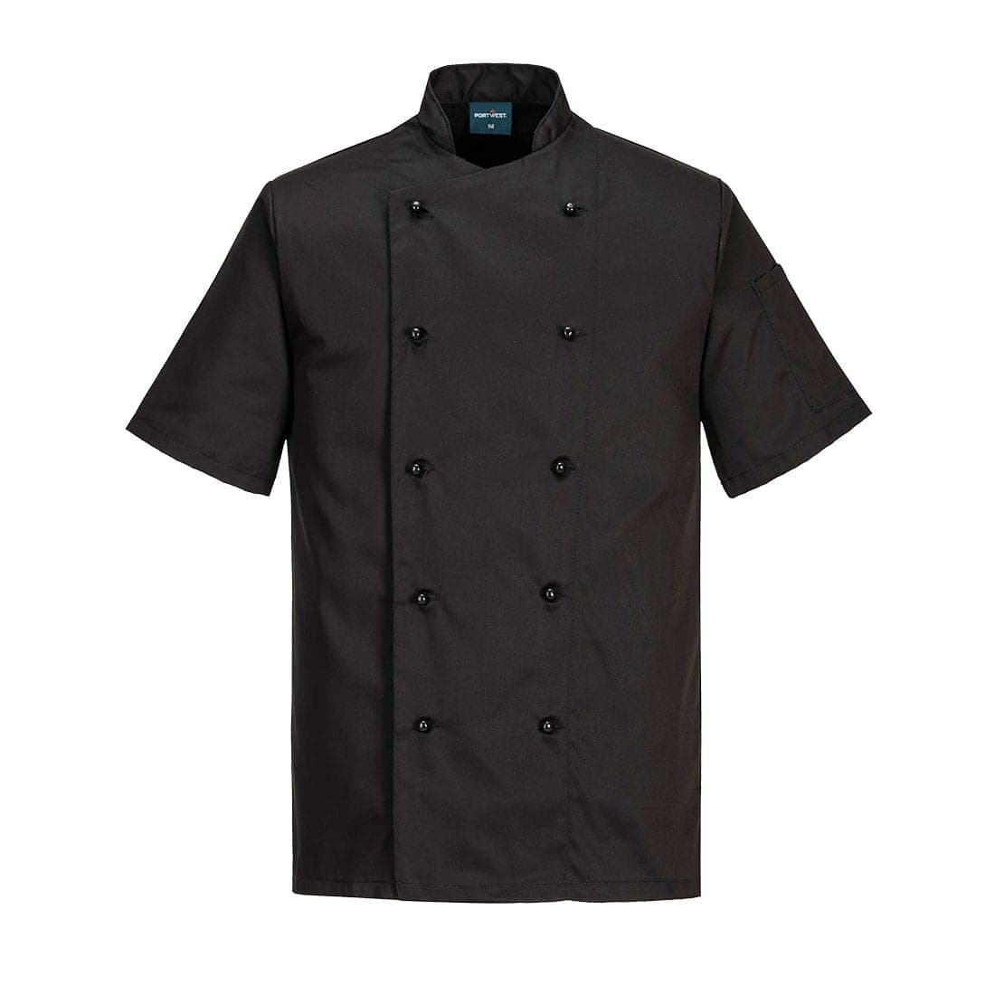 Chef's Kent Jacket S/S in Black