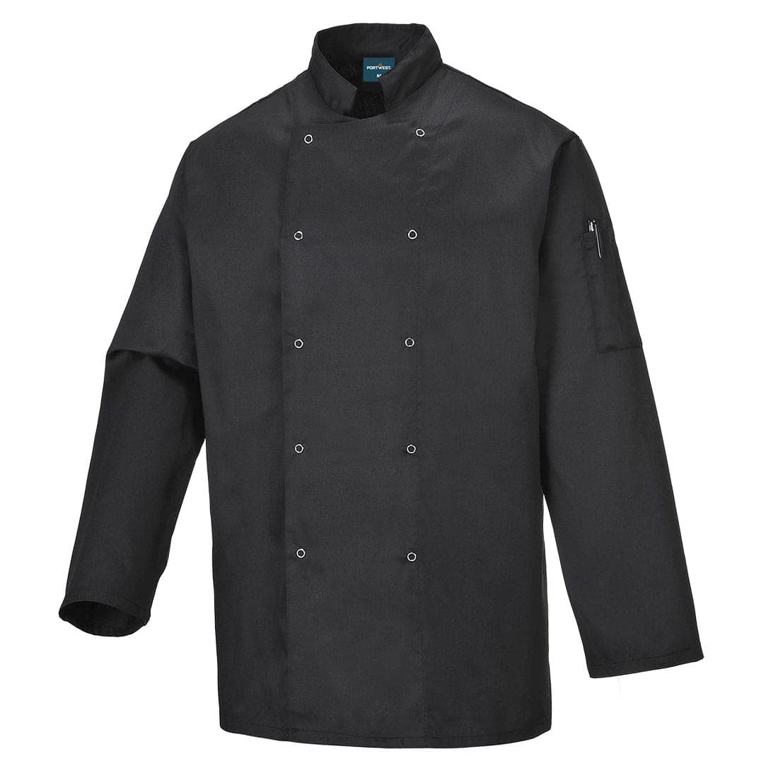 Chef's Suffolk Jacket L/S in Black