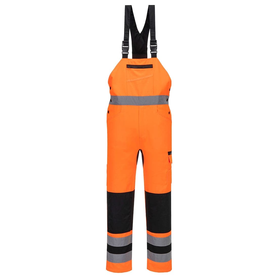 WX2 Eco Hi-Vis Bib & Brace in Orange/Black