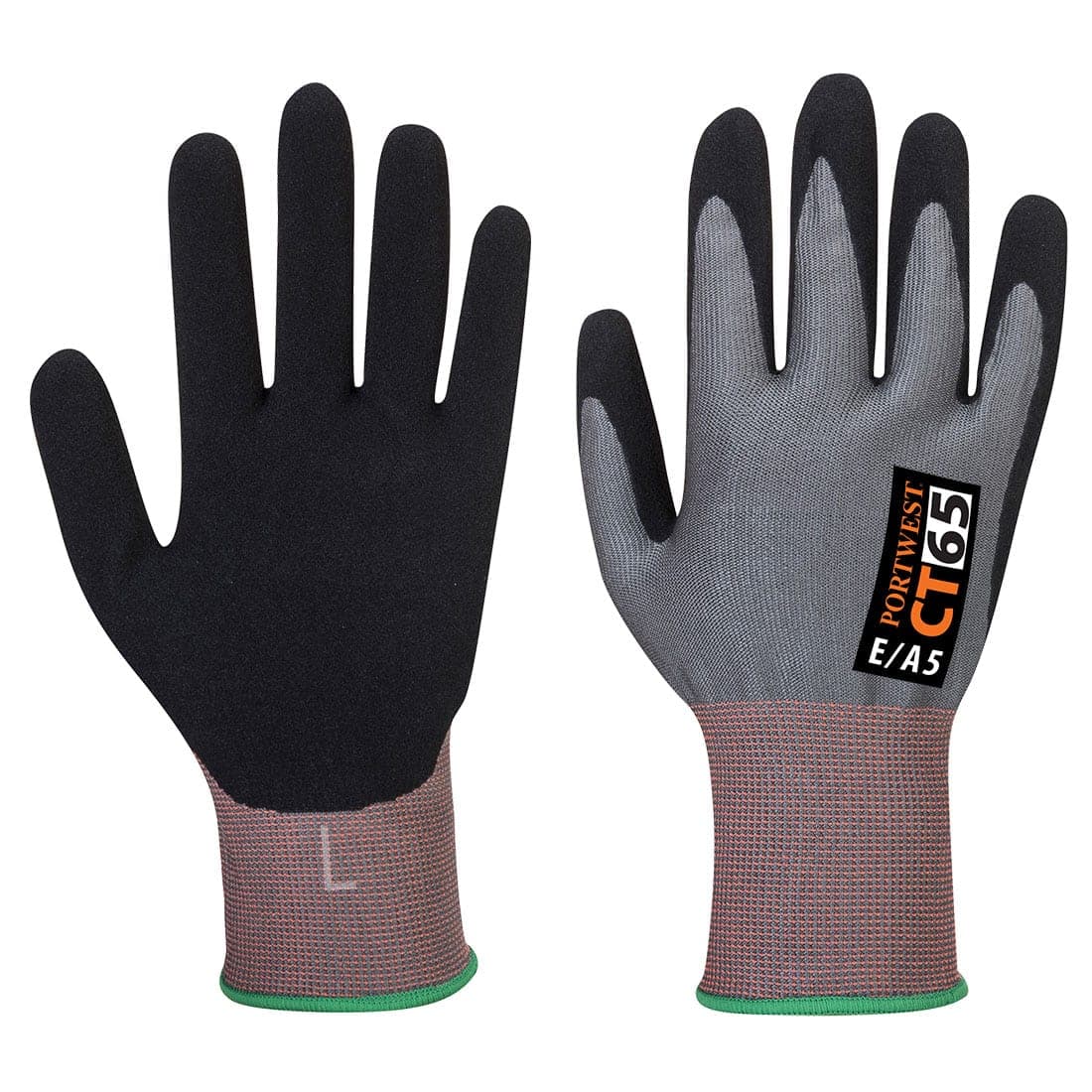 CT Cut E15 Nitrile Glove in Grey/Black