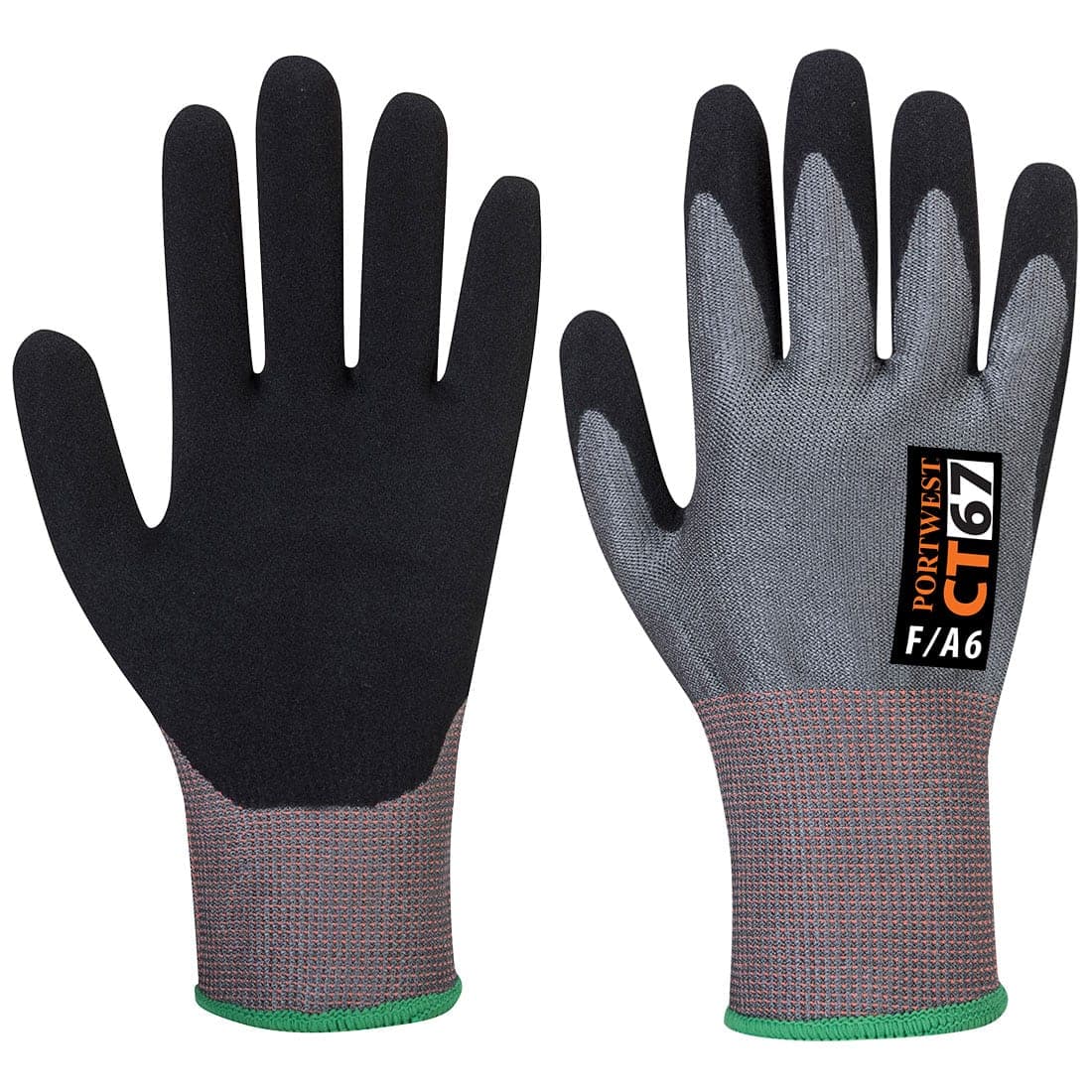 CT Cut F13 Nitrile Glove in Grey/Black