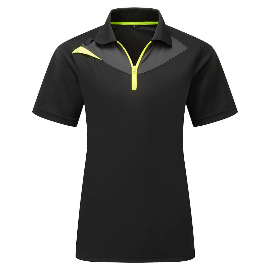 DX4 Women's Polo Shirt S/S in Black