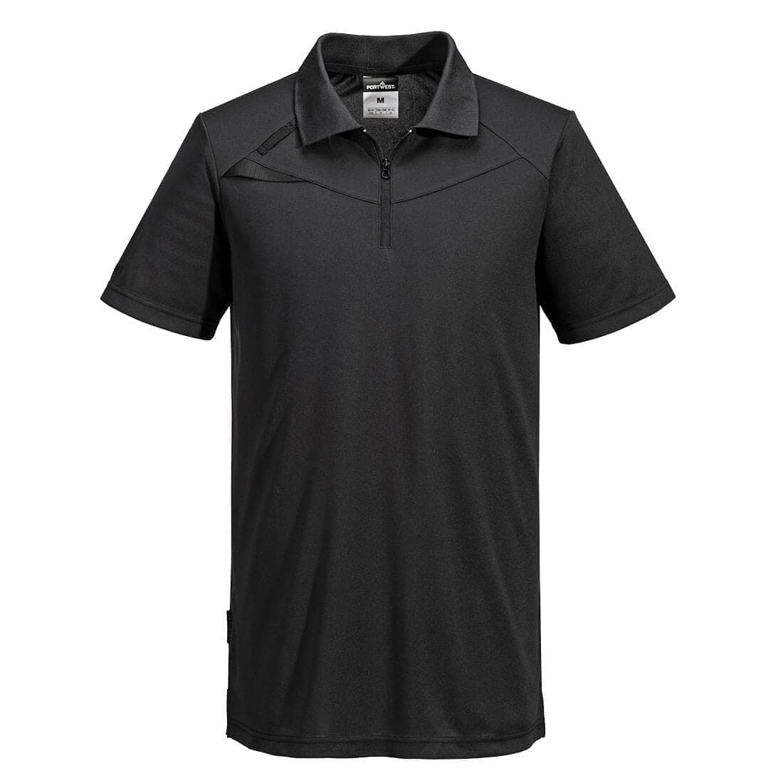 DX4 Polo Shirt S/S in All Black