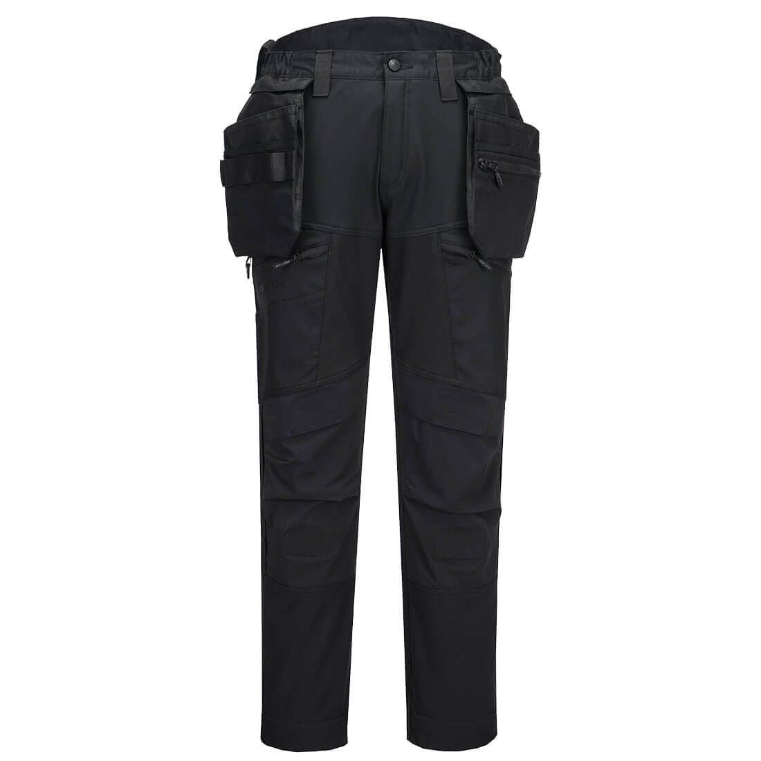 DX4 Softshell Holster Trousers (3L) in All Black