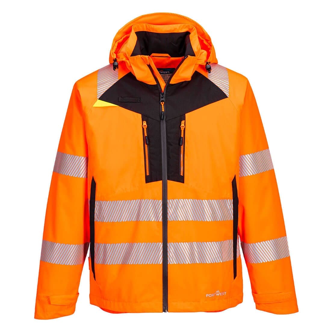 DX4 Hi-Vis Rain Jacket in Orange