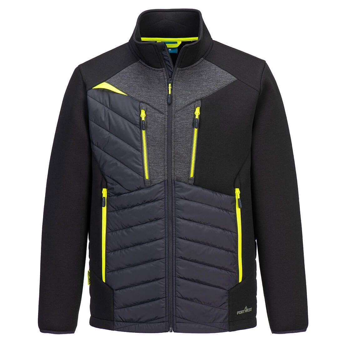 DX4 Hybrid Baffle Jacket in Black