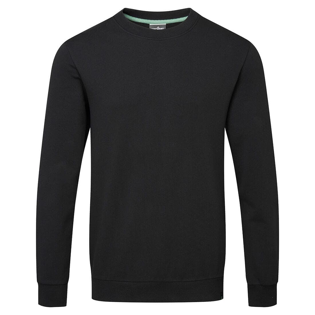Cotton Recyclable Sweatshirt in Black