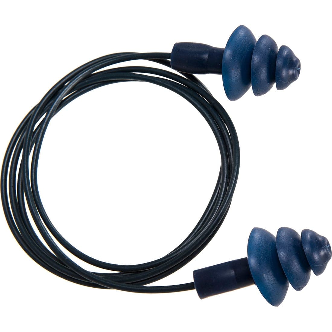 Detectable TPR Corded Ear Plugs (50 Pairs) in Blue