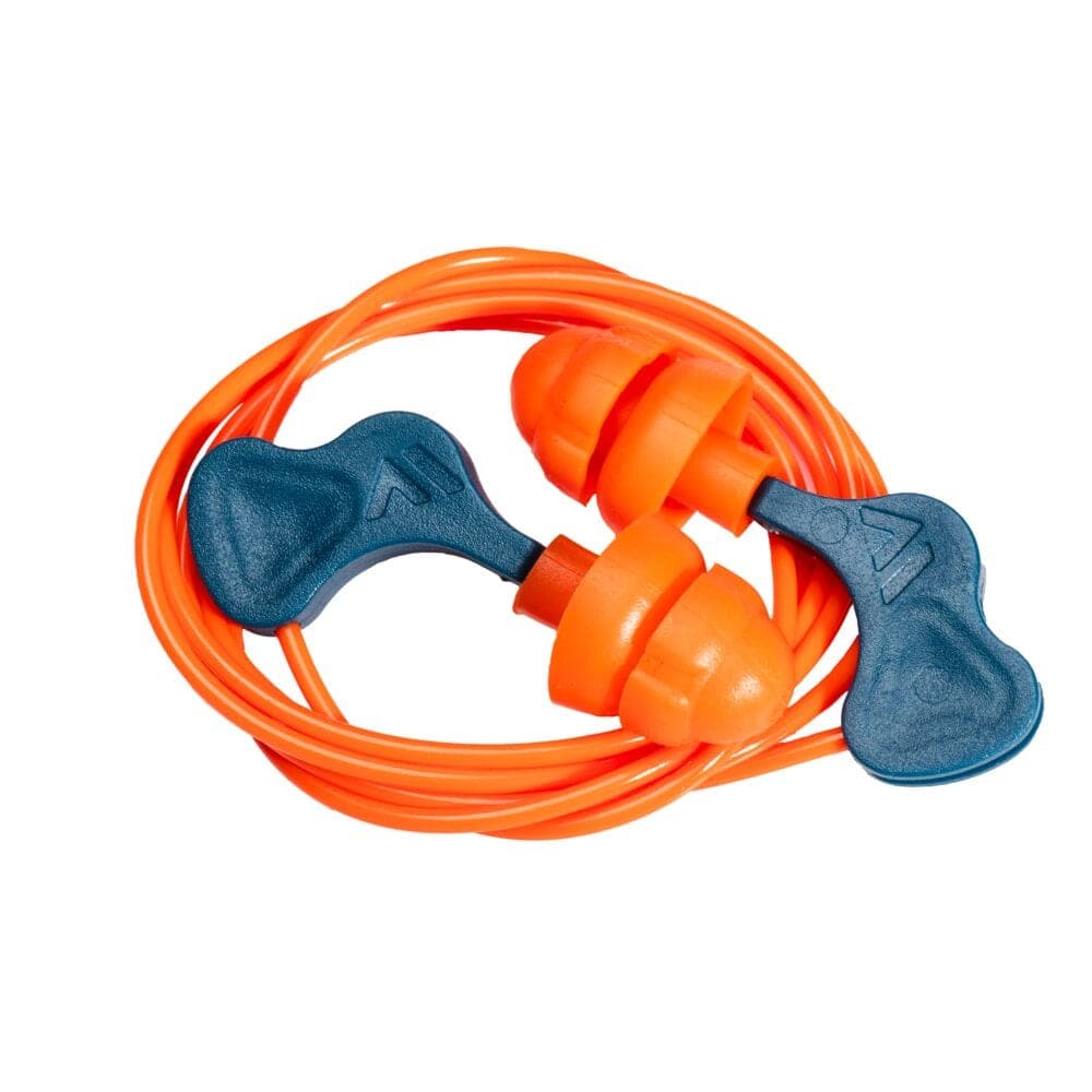 Easy Fit TPR Ear Plugs (50 Pairs) in Orange