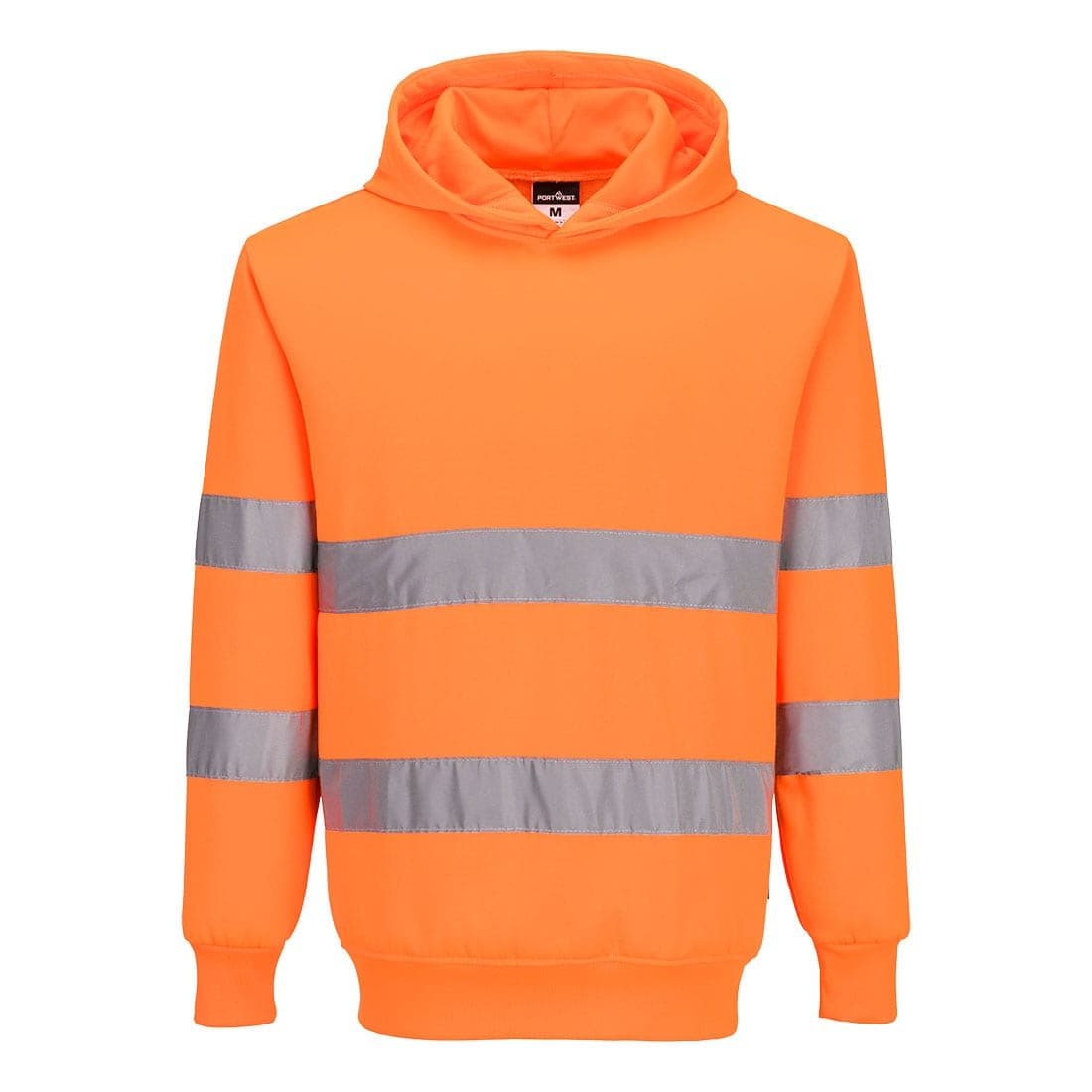 ES1 Essential Hi-Vis Hooded Sweatshirt in Orange