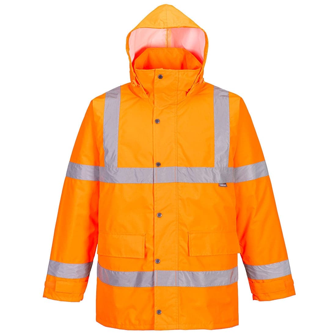 Essential Hi-Vis Winter Traffic Jacket in Orange