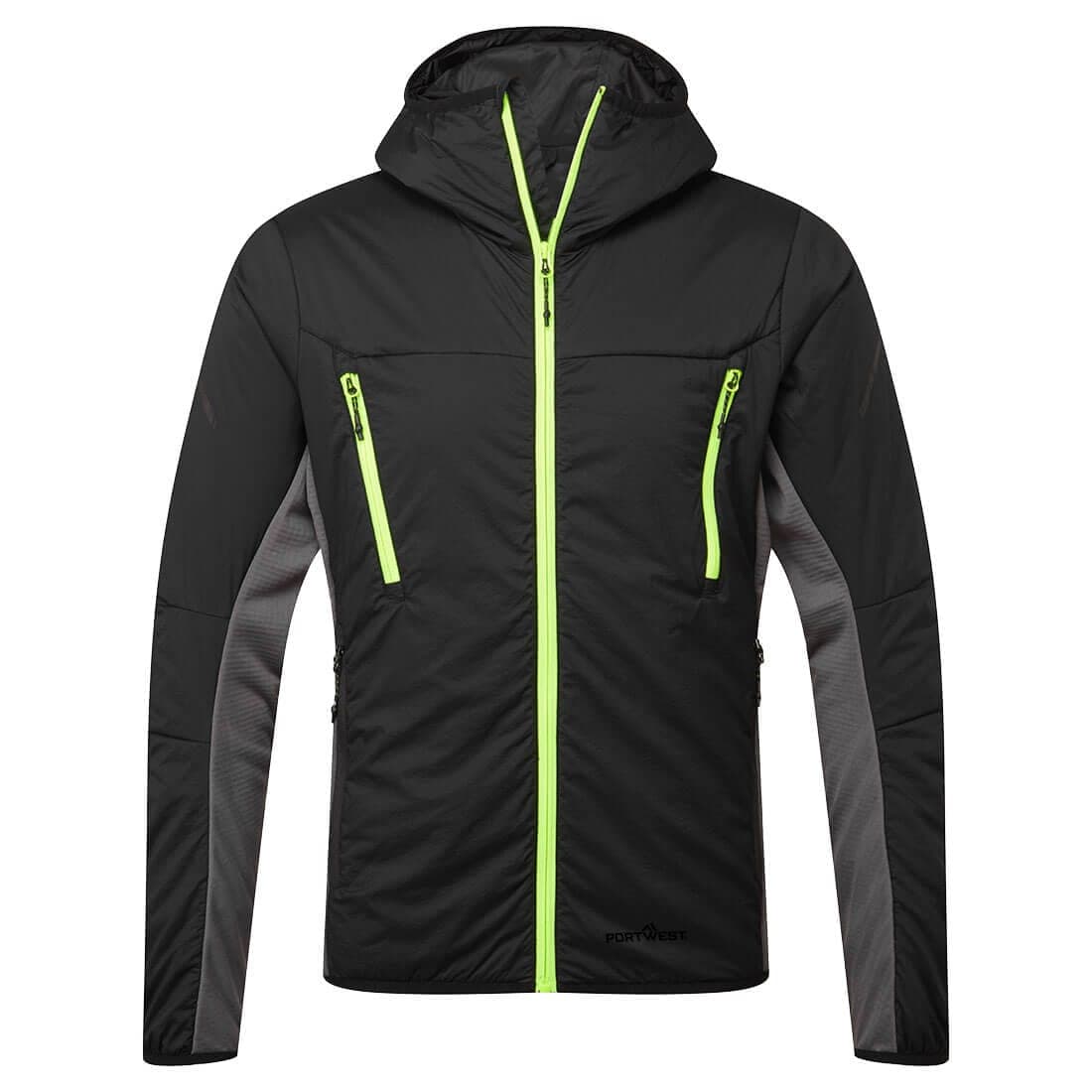 EV4 Insulated Hybrid Jacket in Black