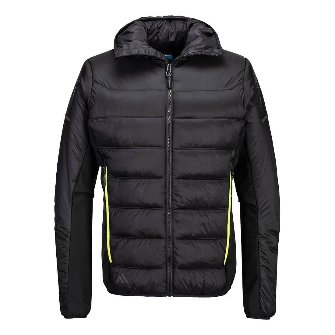 EV4 Insulated Baffle Jacket in Black