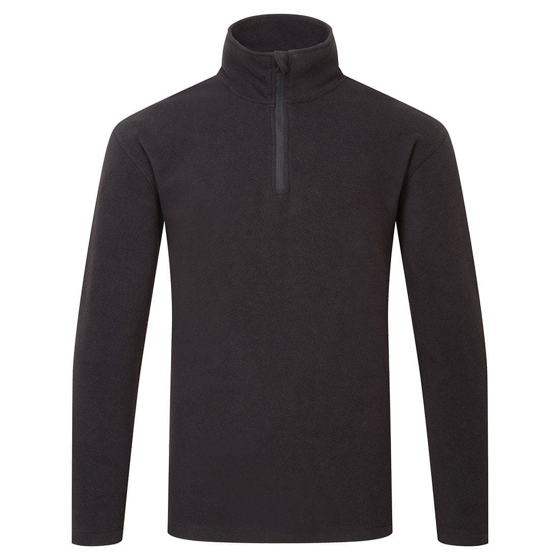 Eco Pullover Fleece in Black