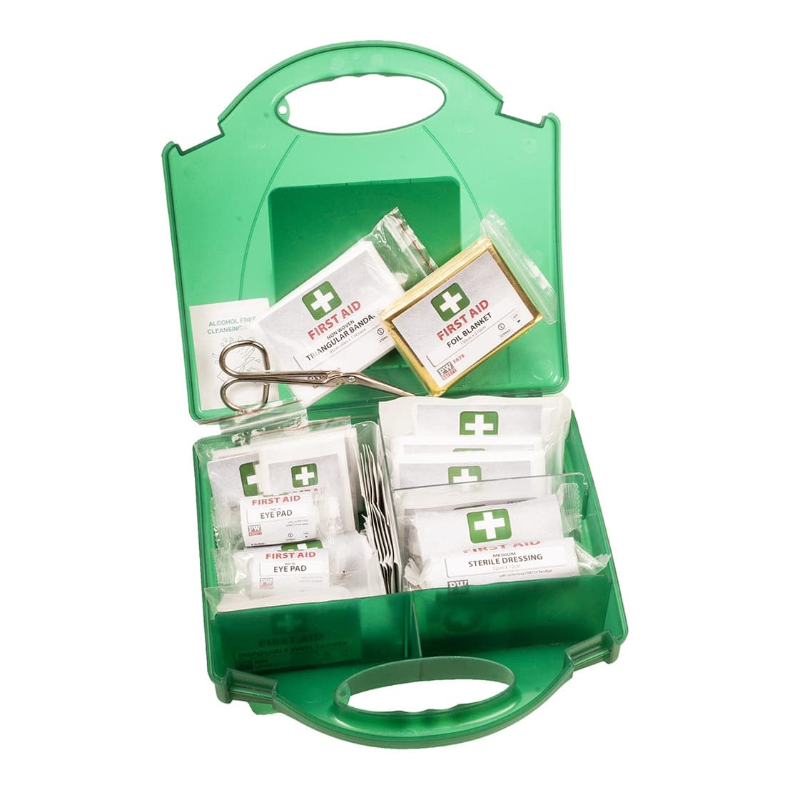 Workplace First Aid Kit 25 in Green