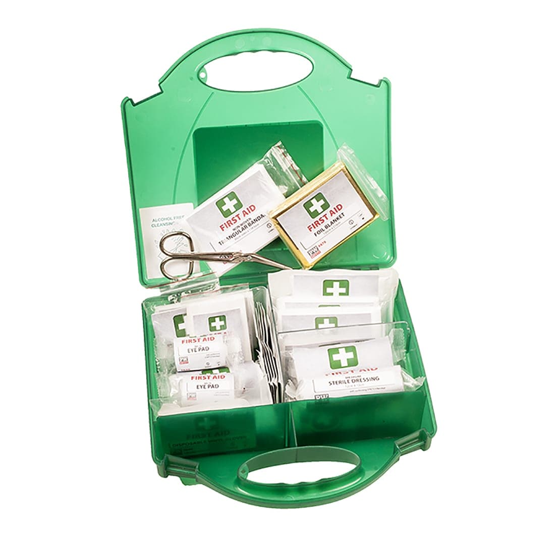 Workplace First Aid Kit 25+ in Green