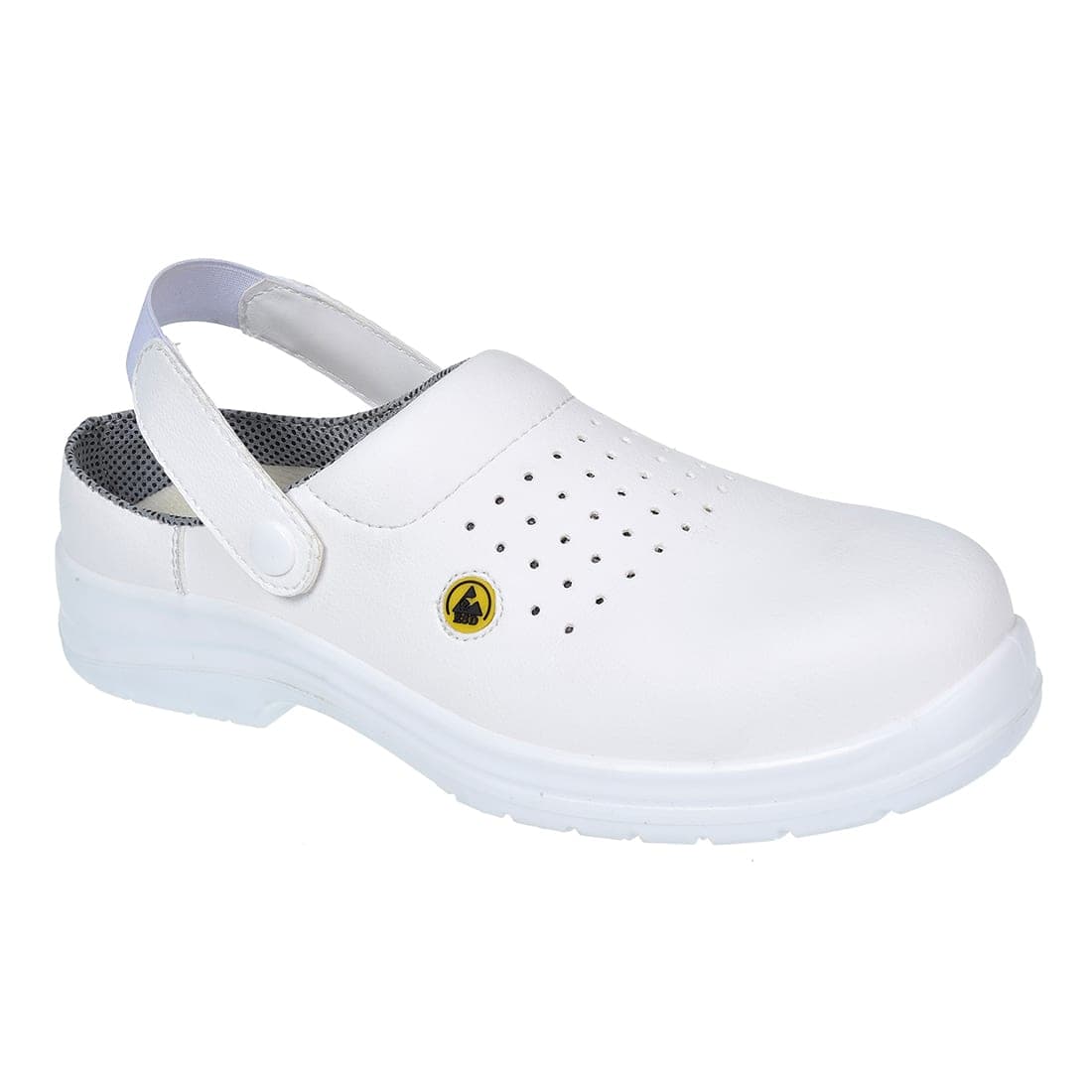 Composite Microfibre Clog SB ESD SRC A E FO in Black