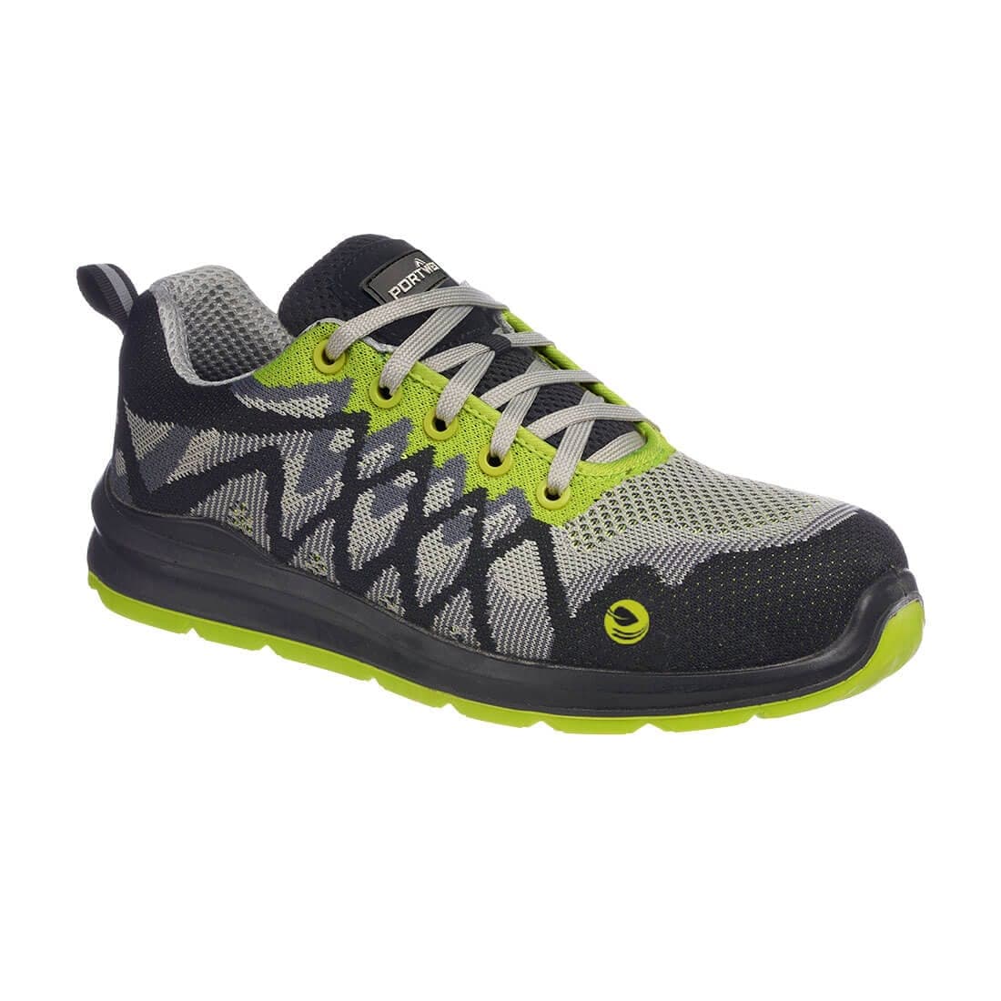 Composite Textile Trainer S1P SRC in Black/Yellow