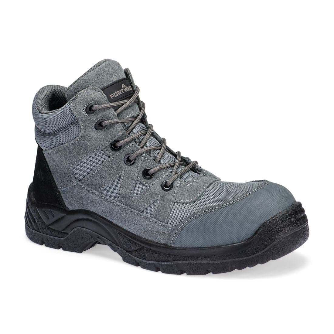 Composite Textile and Suede Ankle Boot S1PL SR FO in Black