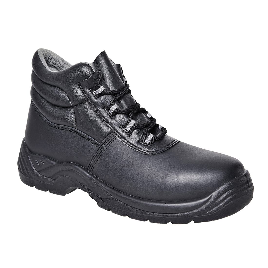 Composite Action Leather Ankle Boot S1 SRC in Black