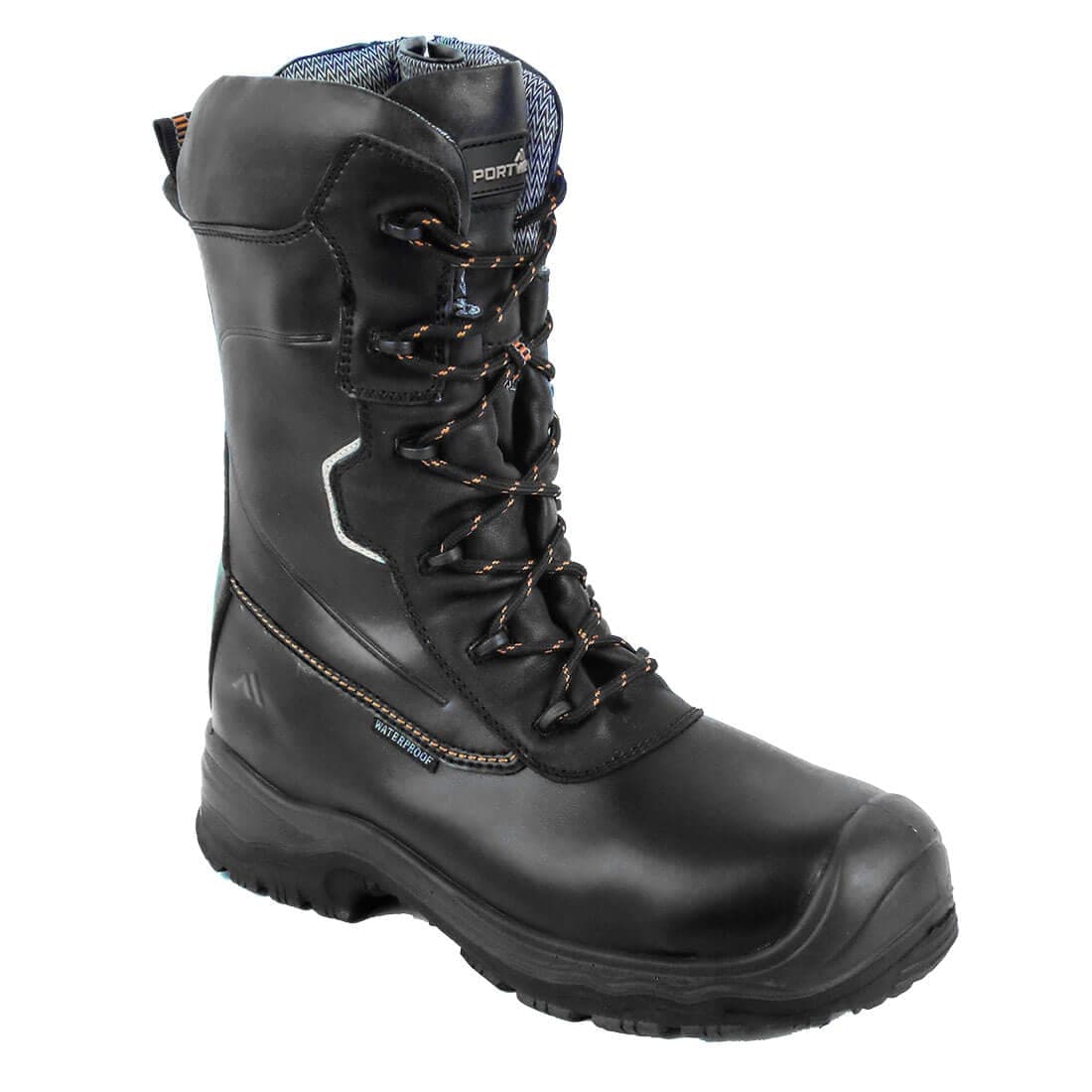 Composite Leather Traction Boot 10" S7L ESD HRO CI FO in Black