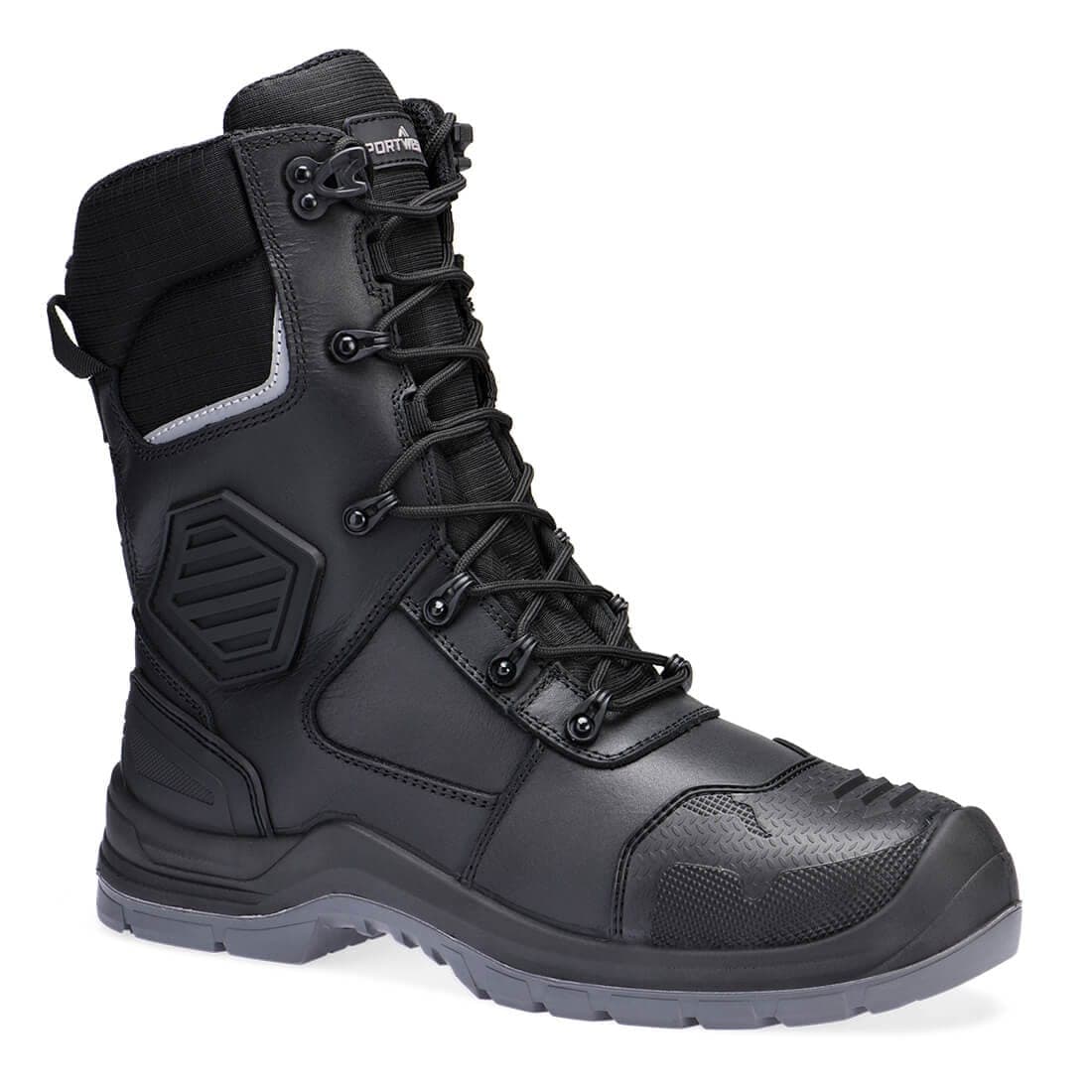 Composite Leather High Boot S7L HRO M CI LG SC AN SR FO in Black