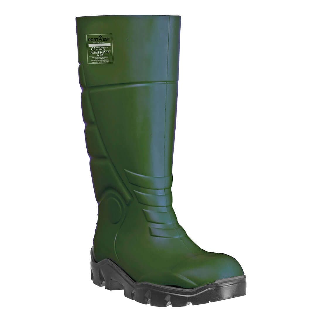 PU Safety Wellington S5 FO CI SR in Green