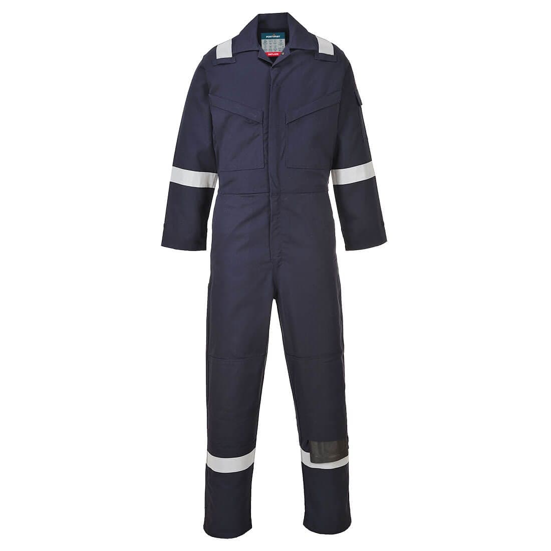 Bizflame Work FR Coverall in Navy